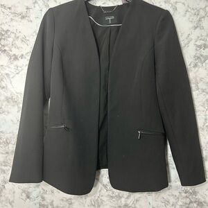 Tahari Elegant Black Women's Suit Jacket